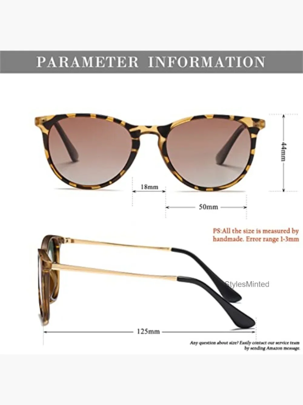 Polarized Kids Sunglasses 100% UV Protection Children Sun Glasses 50MM